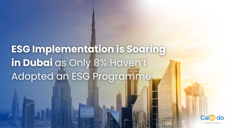 ESG Implementation is Soaring in Dubai as Only 8% Haven’t Adopted an ESG Programme