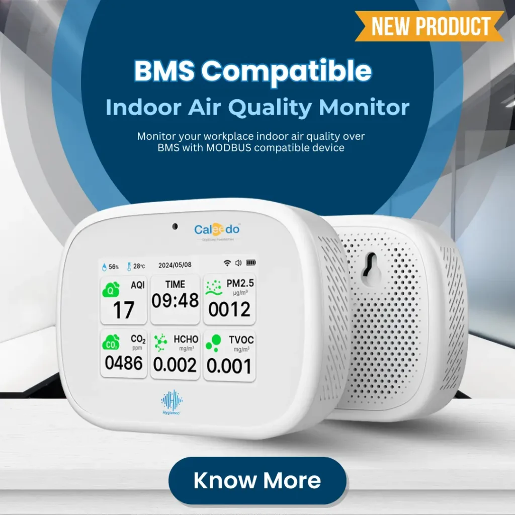 Indoor air quality monitoring system | Caleedo - Digitizing Possibilities