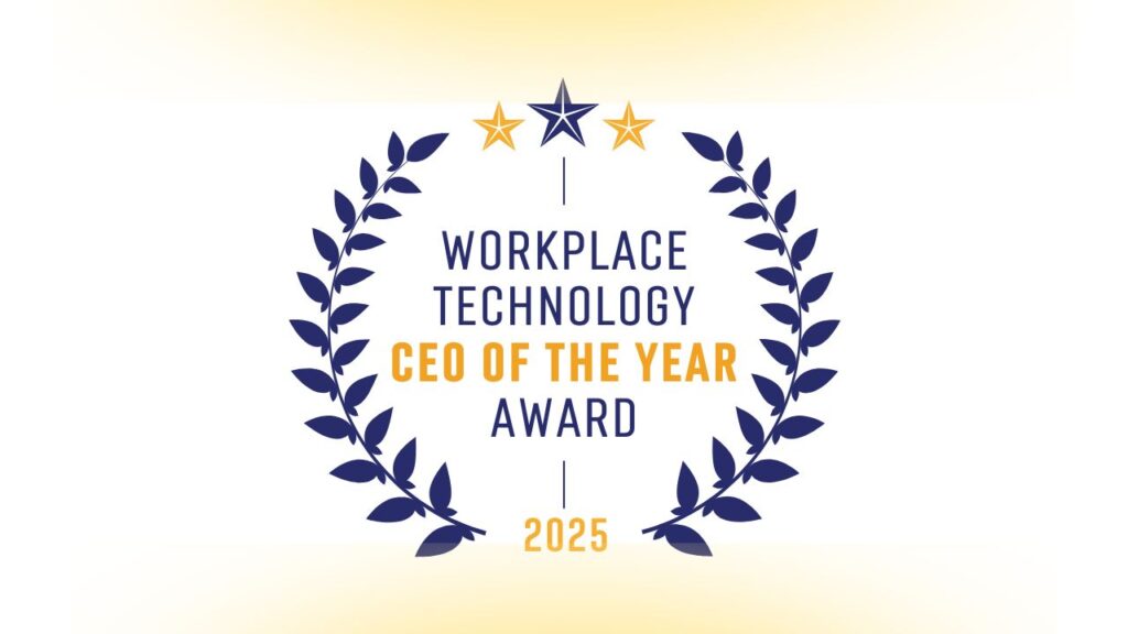 Workplace technology ceo of the year award 2025 | Caleedo - Digitizing Possibilities