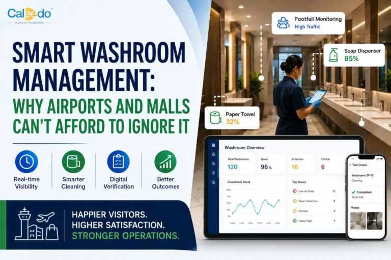 Smart Washroom Management System for Airport and Malls