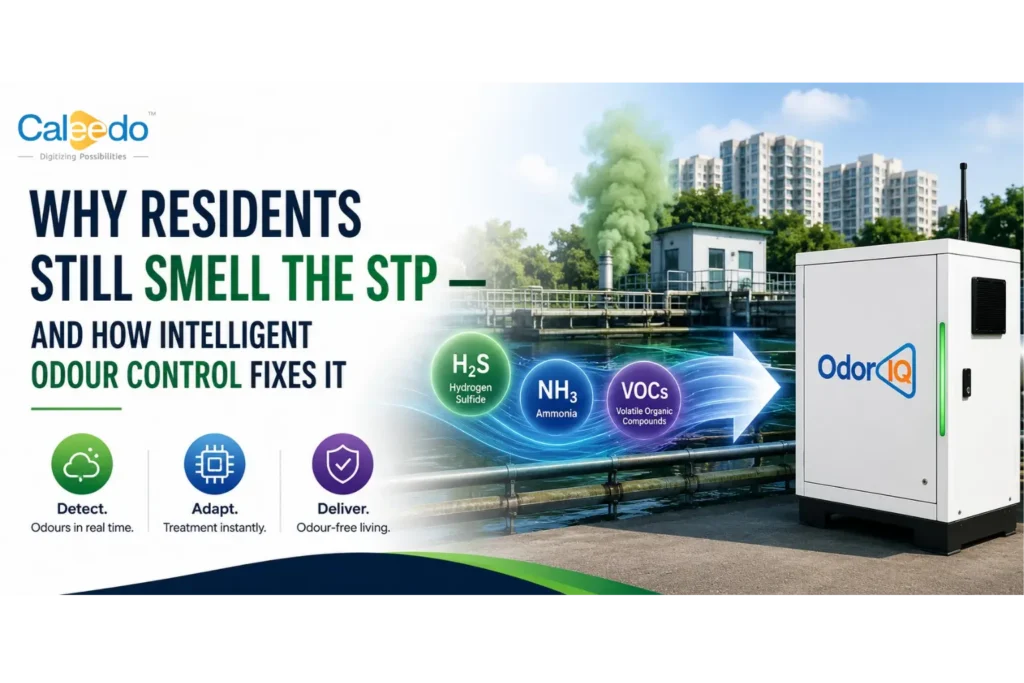 Odour control for STP