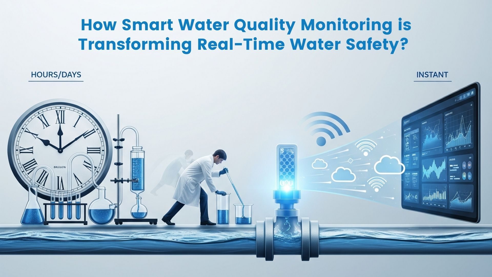 Smart Water Quality Monitoring for Real-Time Safety